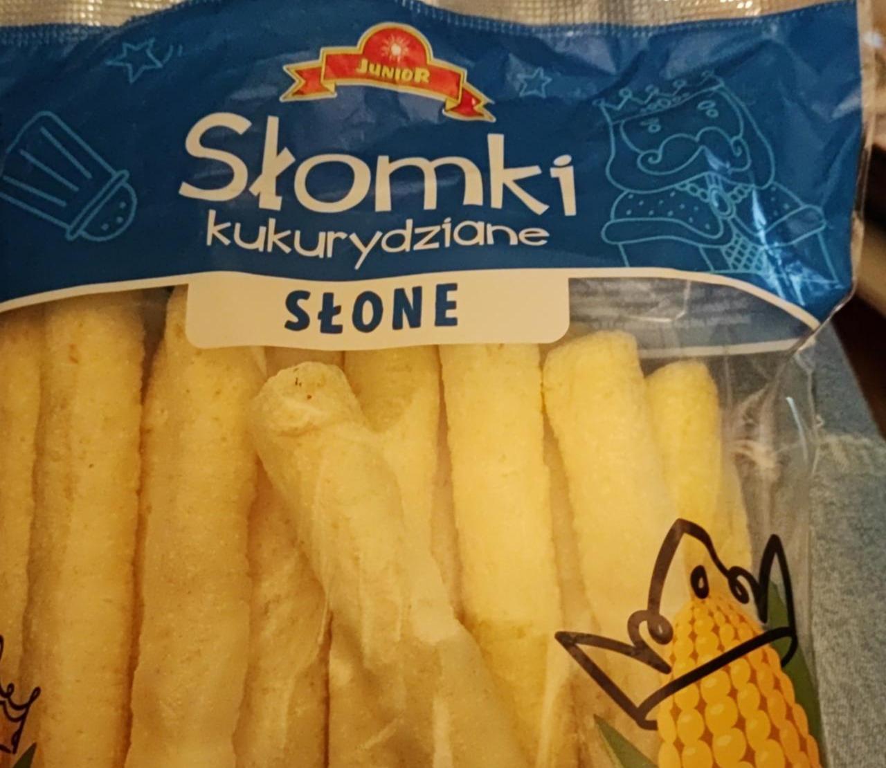 Zdjęcia - słomki kukurydziane słone Junior