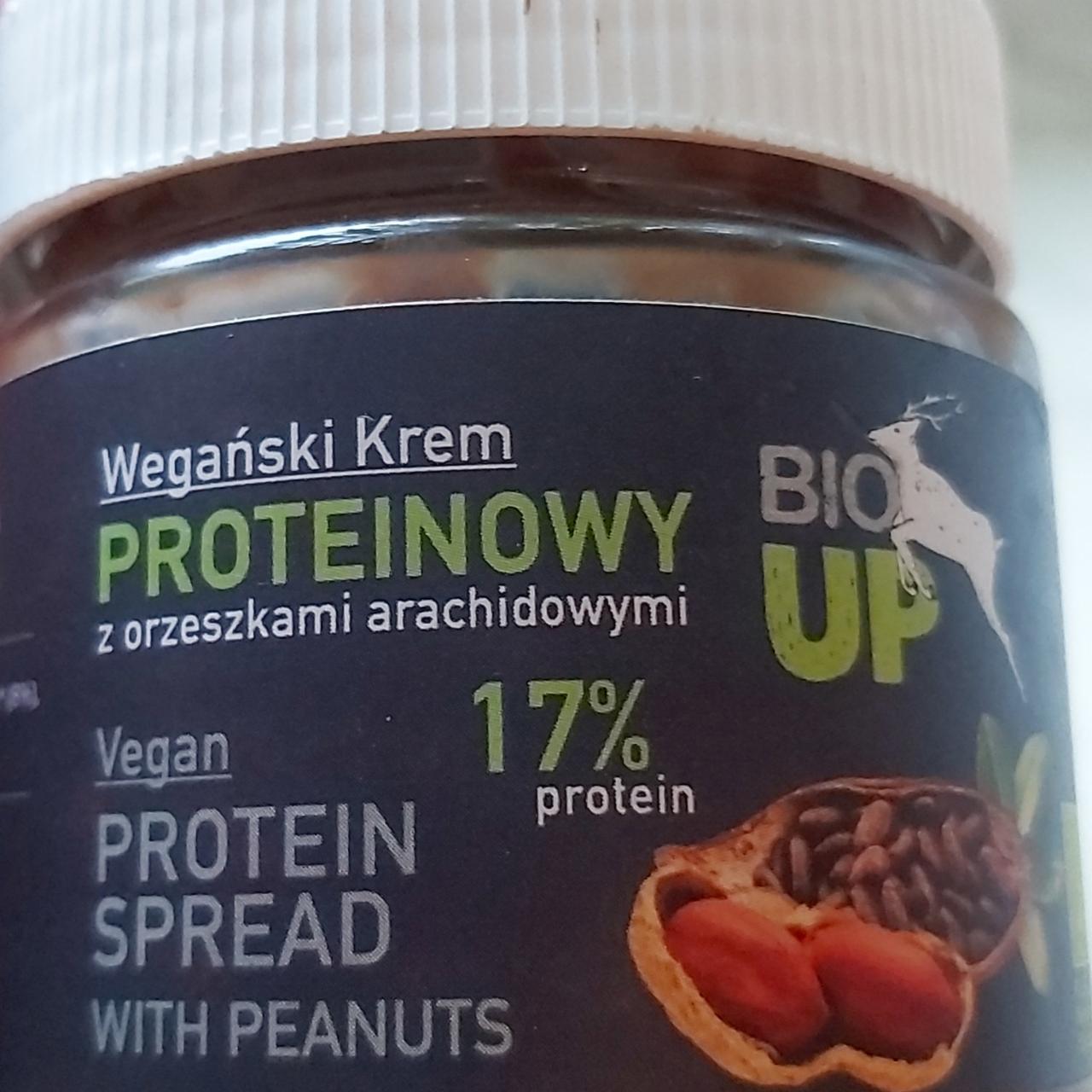 Zdjęcia - Wegański krem proteinowy z orzeszkami arachidowymi Bio Up