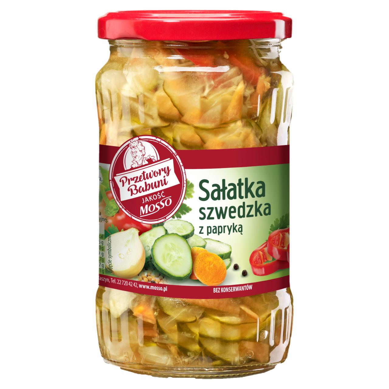 Zdjęcia - Mosso Sałatka szwedzka z papryką 340 g