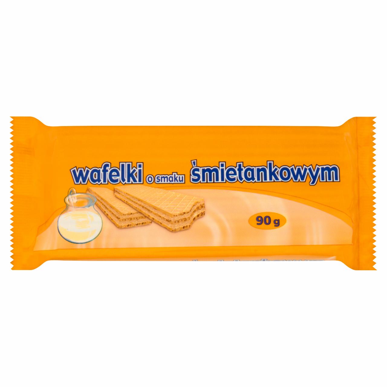 Zdjęcia - Wafelki o smaku śmietankowym 90 g