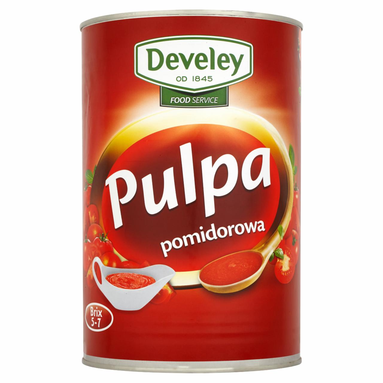 Zdjęcia - Develey Pulpa pomidorowa 4 kg
