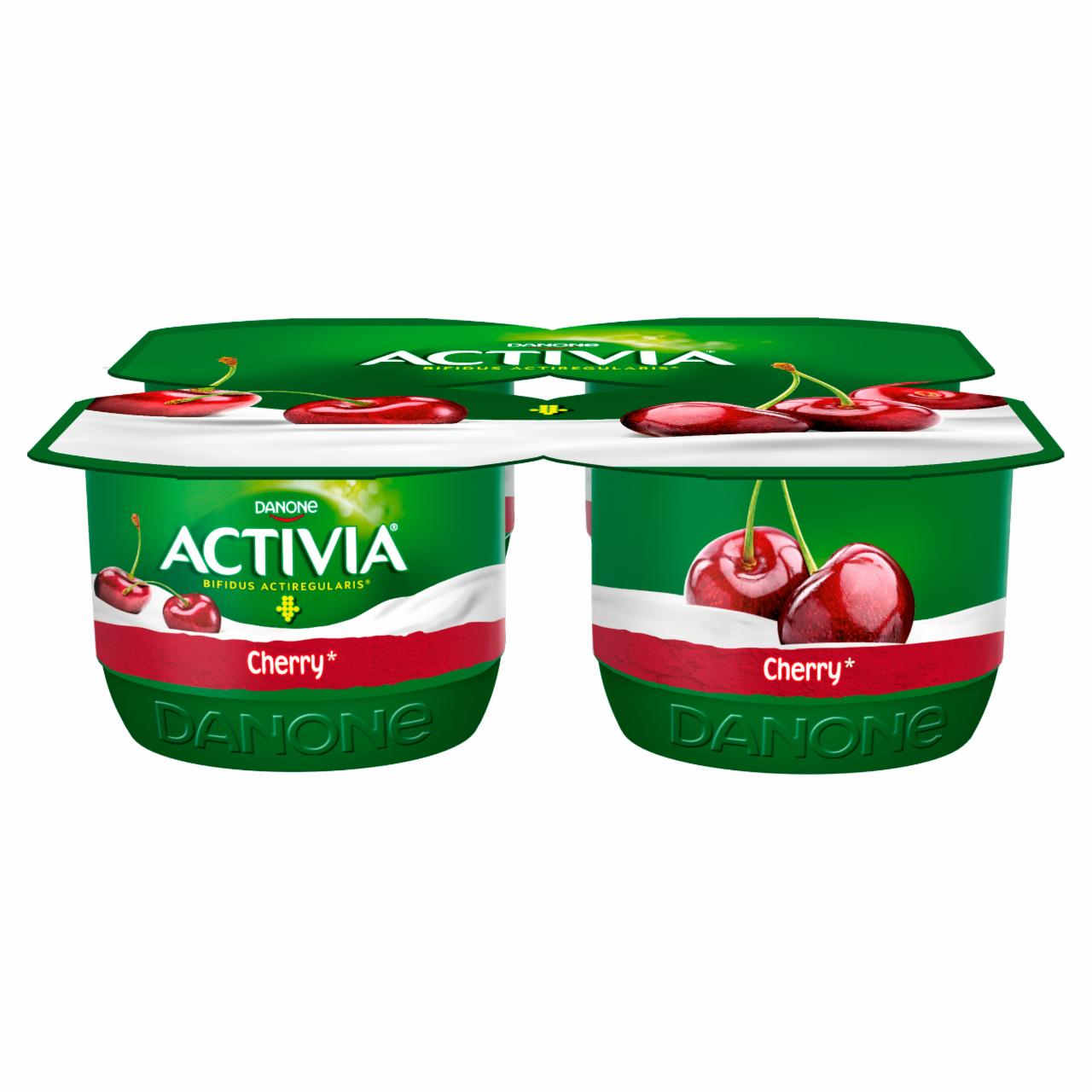 Zdjęcia - Activia Jogurt wiśnia 480 g (4 x 120 g)