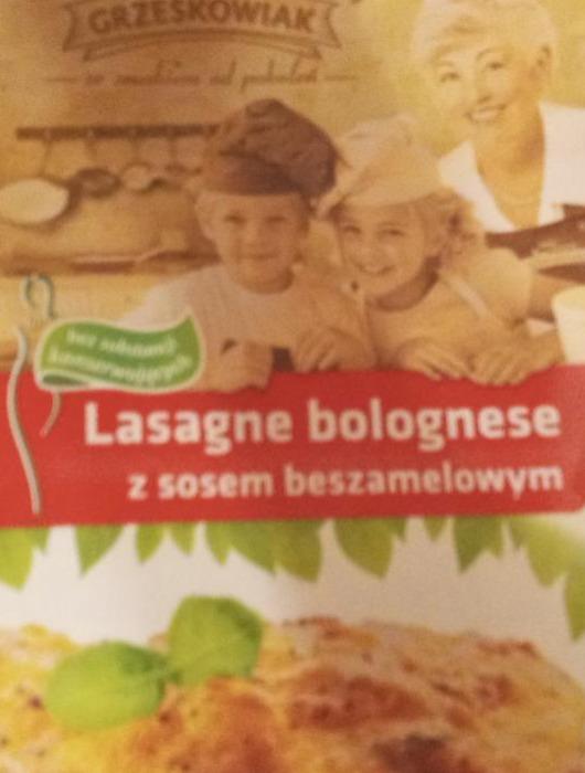 Zdjęcia - Lasagne bolognese z sosem beszamelowym Grześkowiak