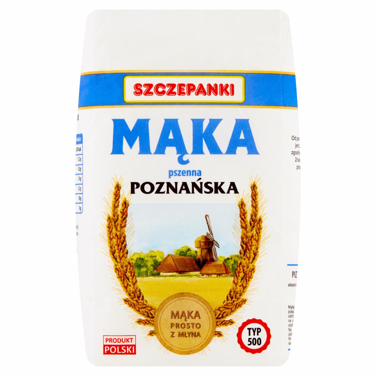 Zdjęcia - Szczepanki Mąka pszenna poznańska typ 500 1 kg