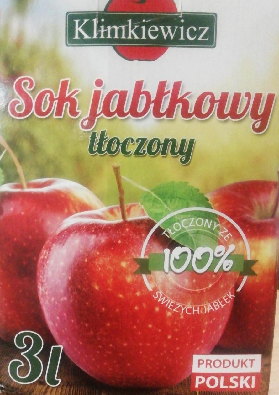 Zdjęcia - Sok jabłkowy tłoczony Klimkiewicz