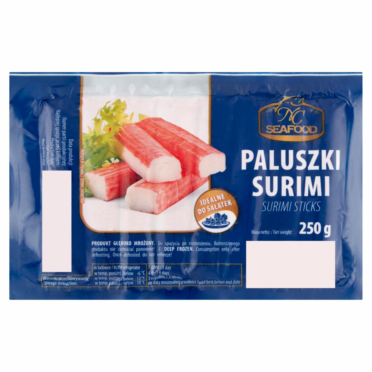 Zdjęcia - NC Seafood Paluszki surimi 250 g