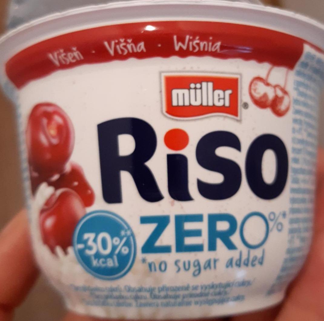 Zdjęcia - Müller Riso Zero Deser mleczno-ryżowy wiśnia 200 g