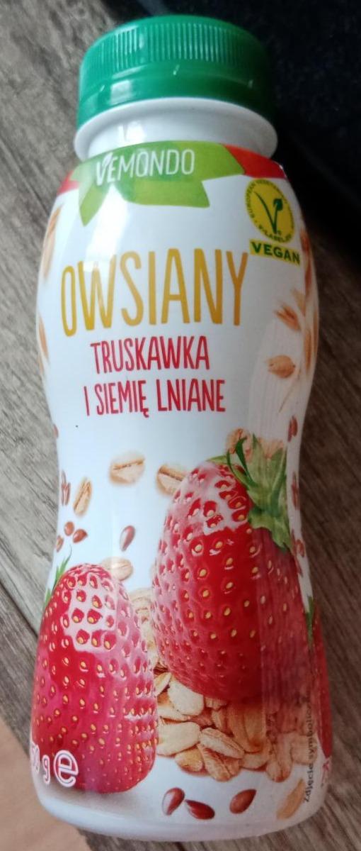 Zdjęcia - Owsiany truskawka i siemię lniane Vemondo