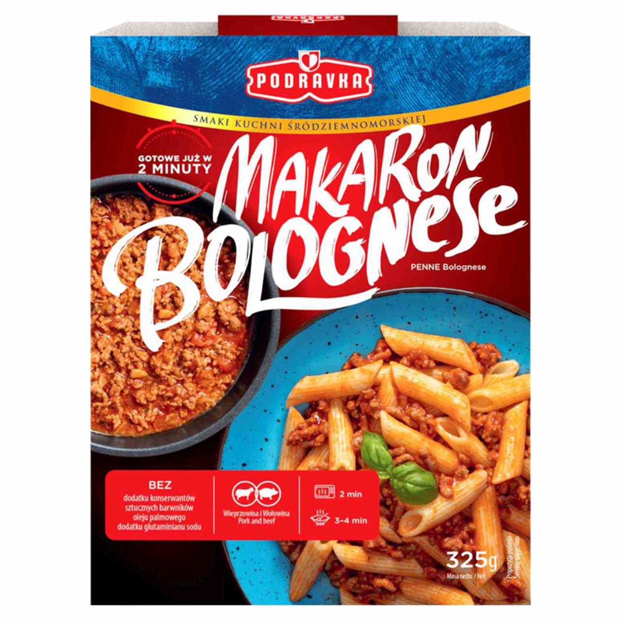 Zdjęcia - Podravka Makaron bolognese 325 g