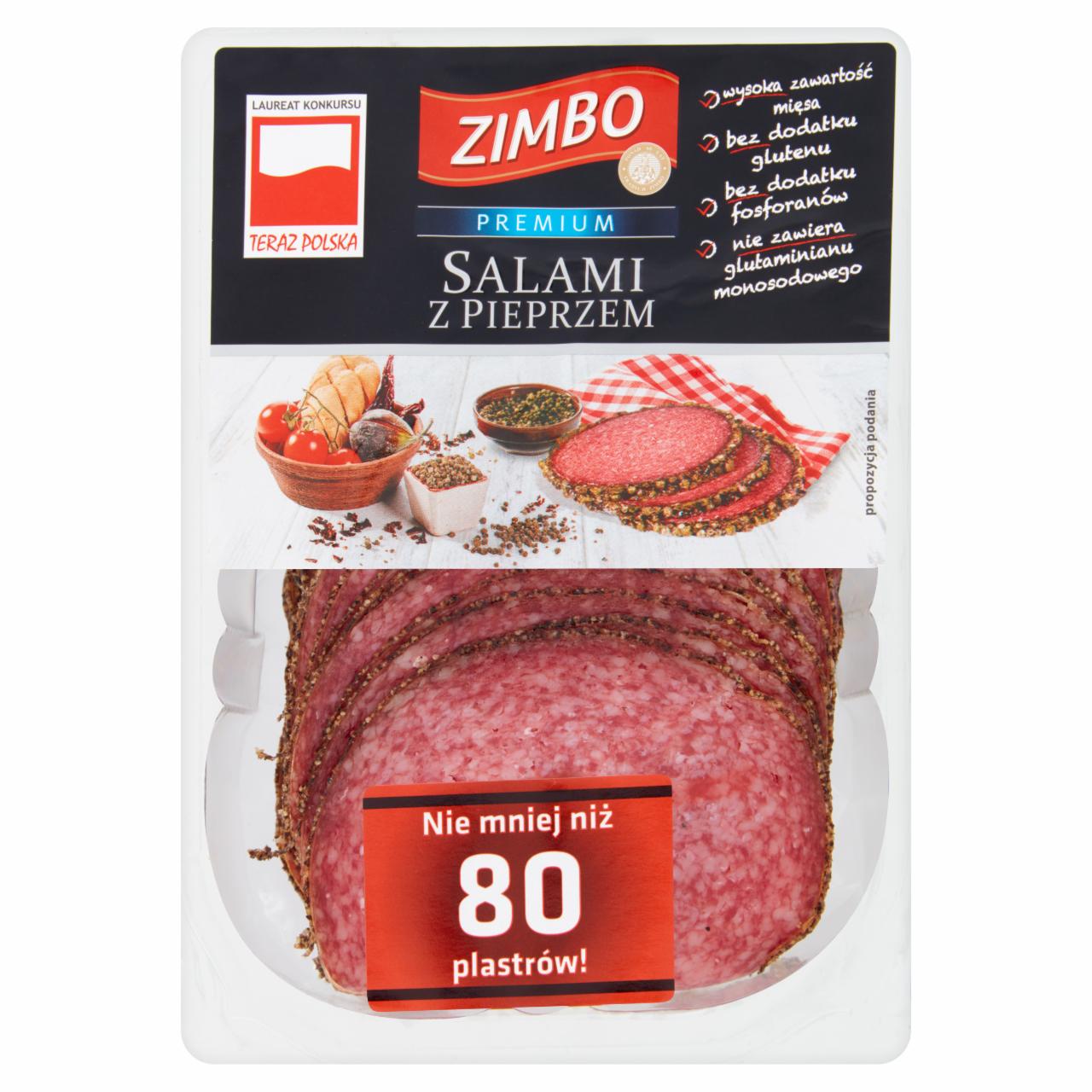 Zdjęcia - Zimbo Premium Salami z pieprzem 500 g