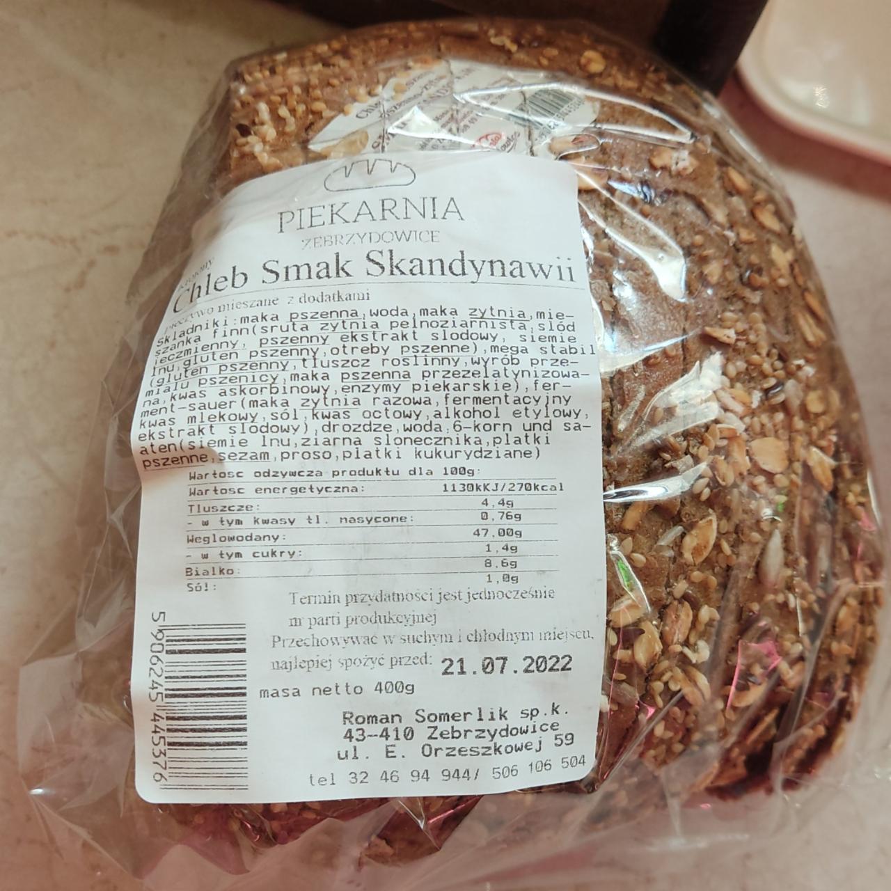 Zdjęcia - chleb smak Skandynawii Piekarnia Zebrzydowice