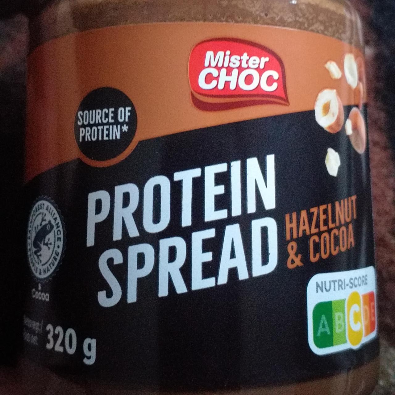 Zdjęcia - Protein spread hazelnut and cocoa Mister Choc