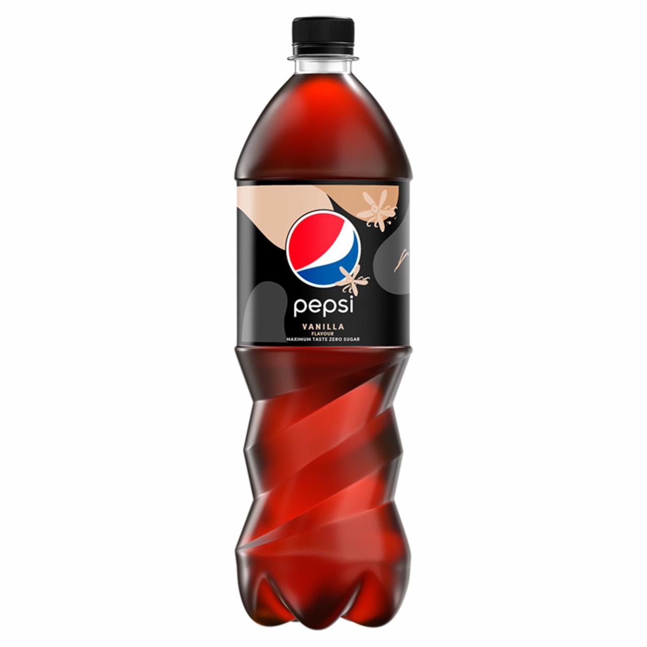 Zdjęcia - Pepsi Vanilla Napój gazowany 1 l