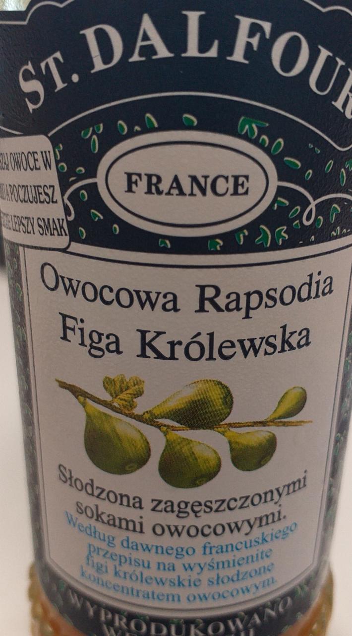 Zdjęcia - St. Dalfour Owocowa Rapsodia Produkt owocowy figa królewska 284 g