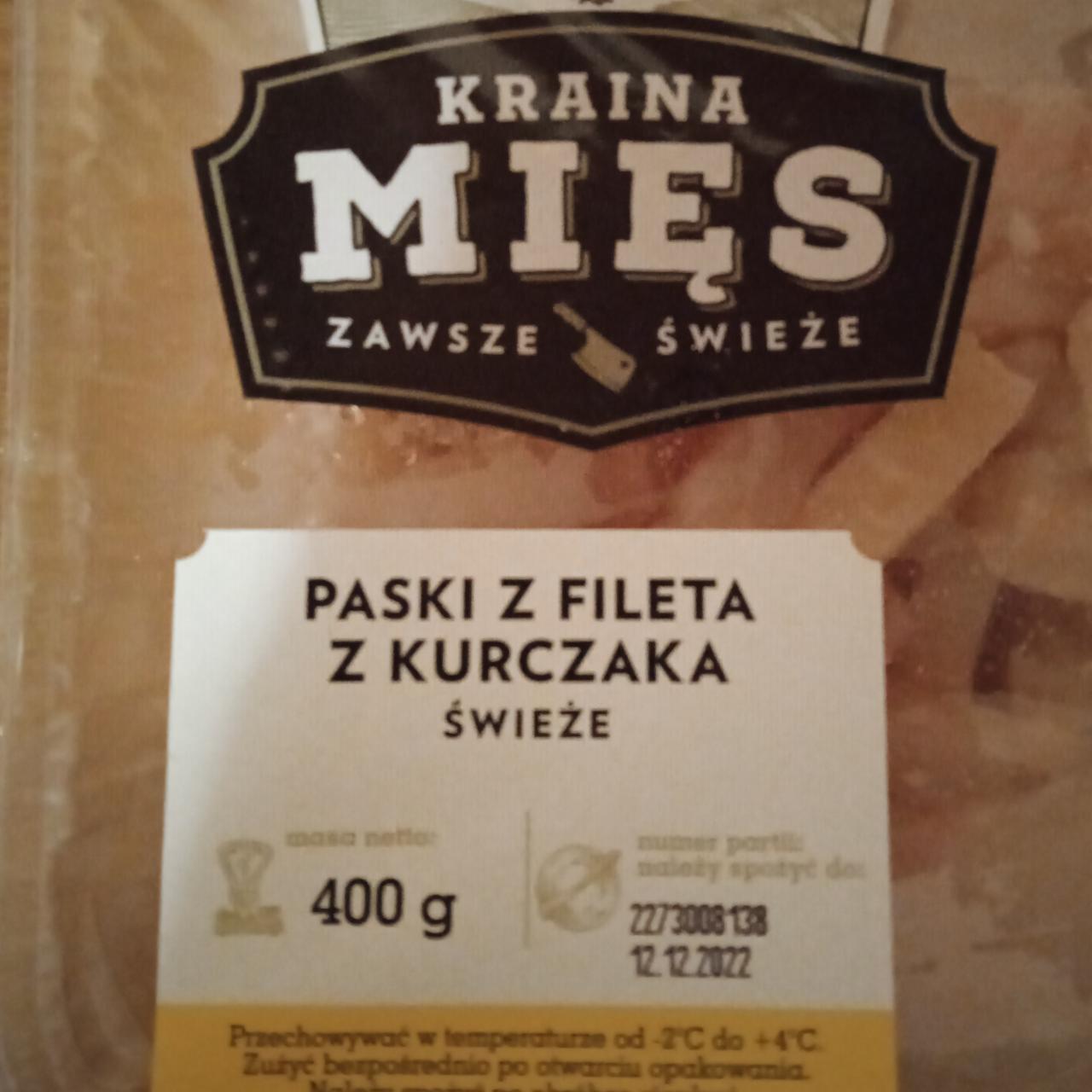 Zdjęcia - Paski z fileta z kurczaka Kraina mięs