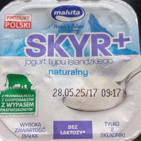 Zdjęcia - Maluta Jogurt naturalny wysokobiałkowy 0 % 200 g