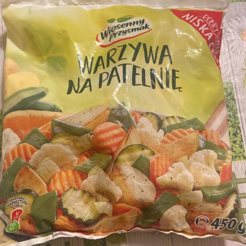 Zdjęcia - warzywa na patelnie wiosenny przysmak