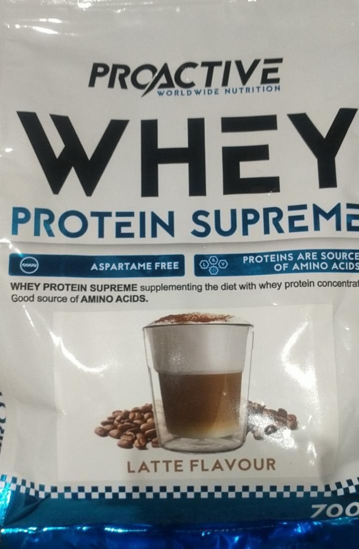 Zdjęcia - ProActive Whey INSTANT CAFFE LATTE