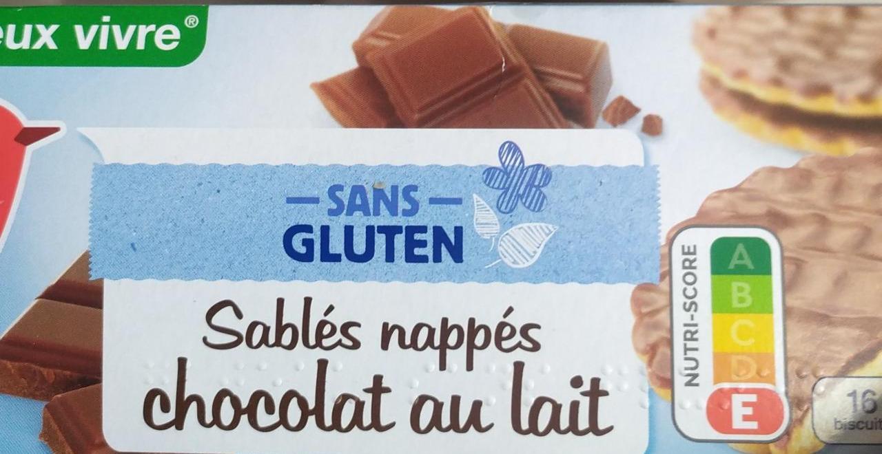 Zdjęcia - Sables nappes chocolat au lait Mieux vivre