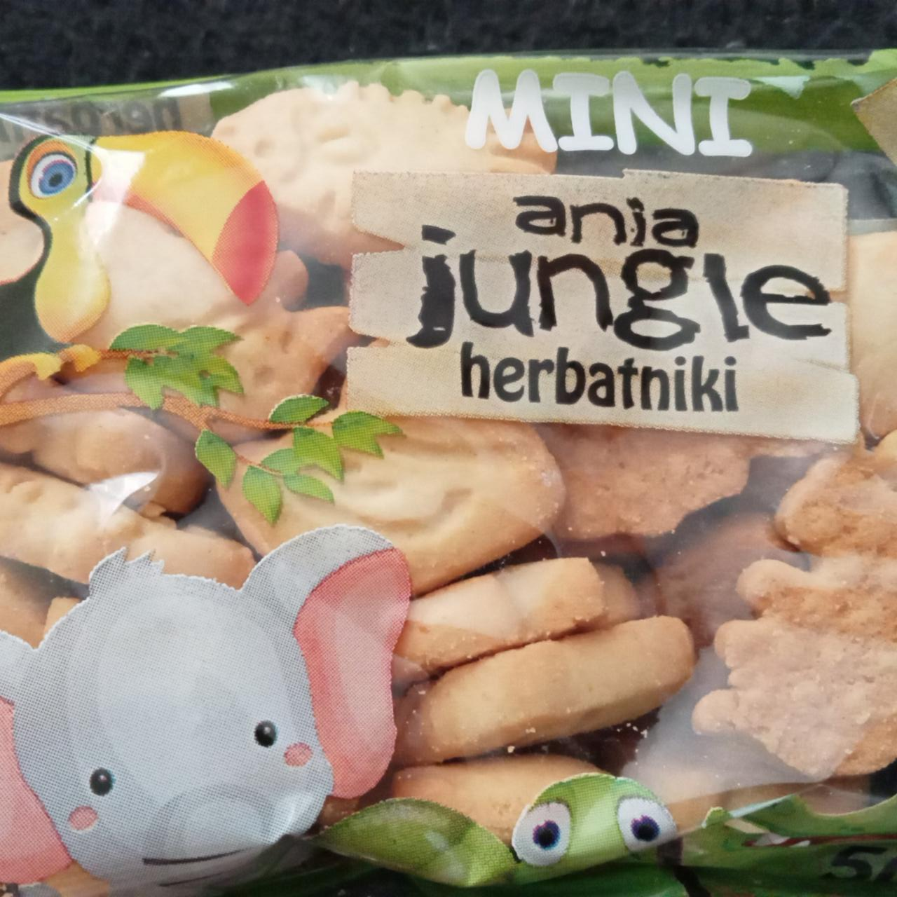 Zdjęcia - Mini Ania jungle herbatniki Ania