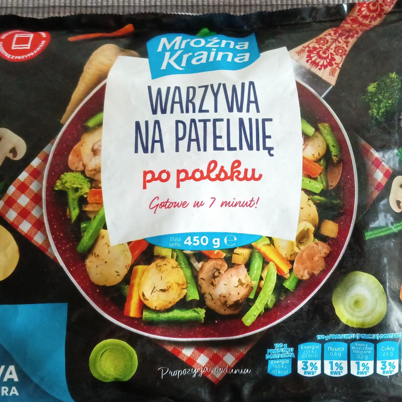 Zdjęcia - Warzywa na patelnię Po polsku Mroźna Kraina