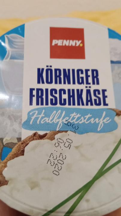 Zdjęcia - Körniger Frischkäse Halbfettstufe Penny