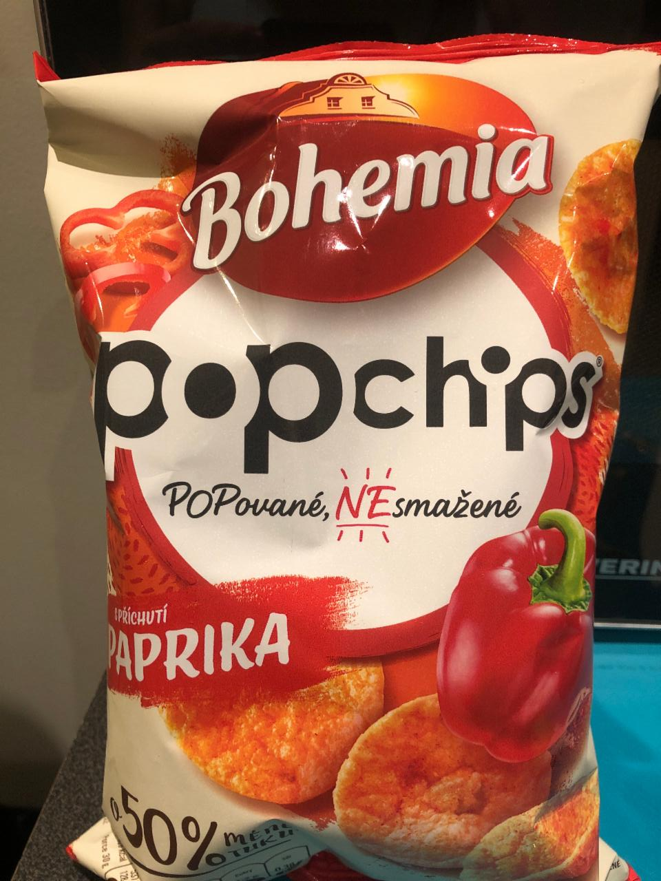 Zdjęcia - Popchips paprika Bohemia