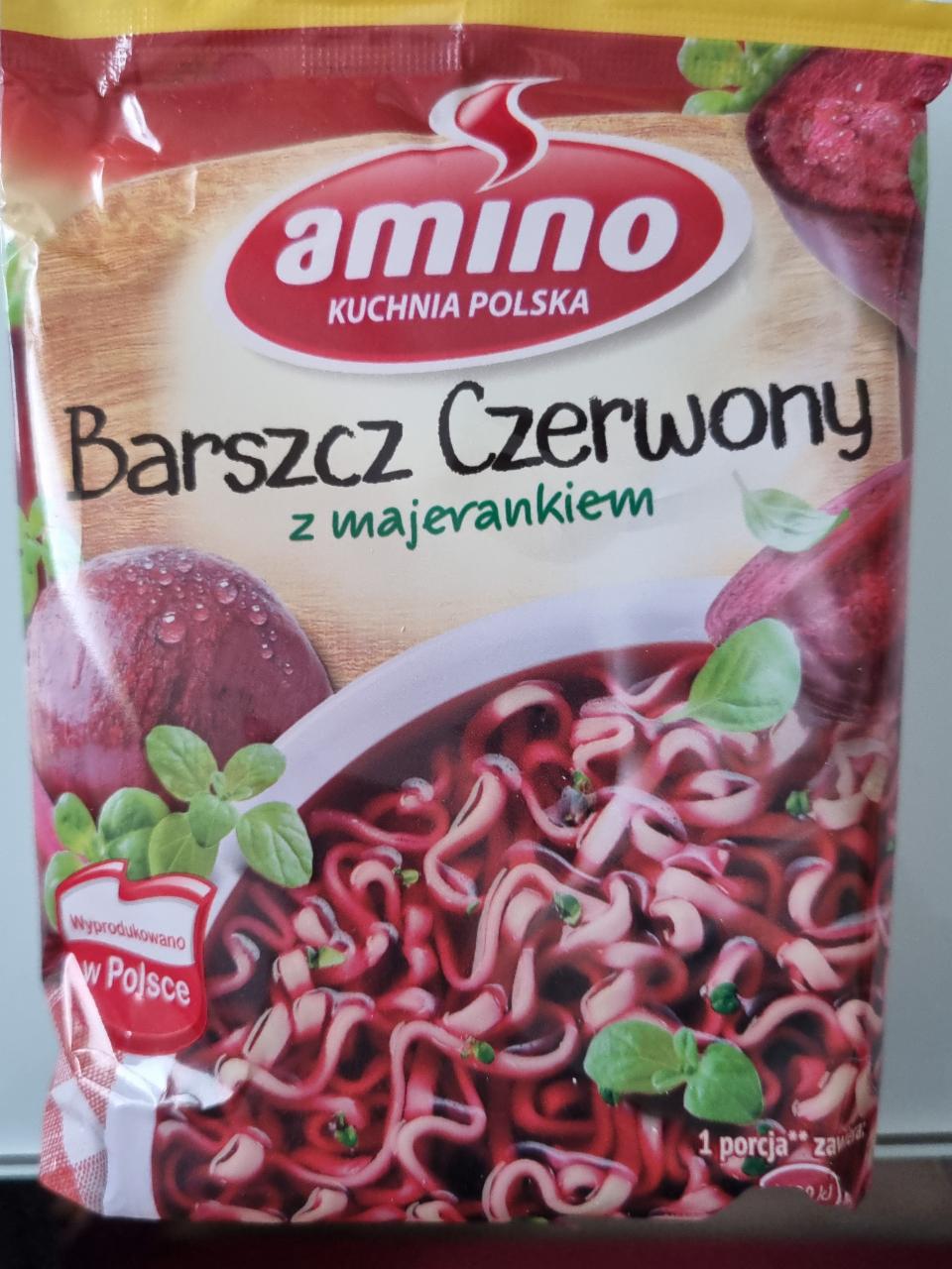 Zdjęcia - Barszcz czerwony z majerankiem Amino