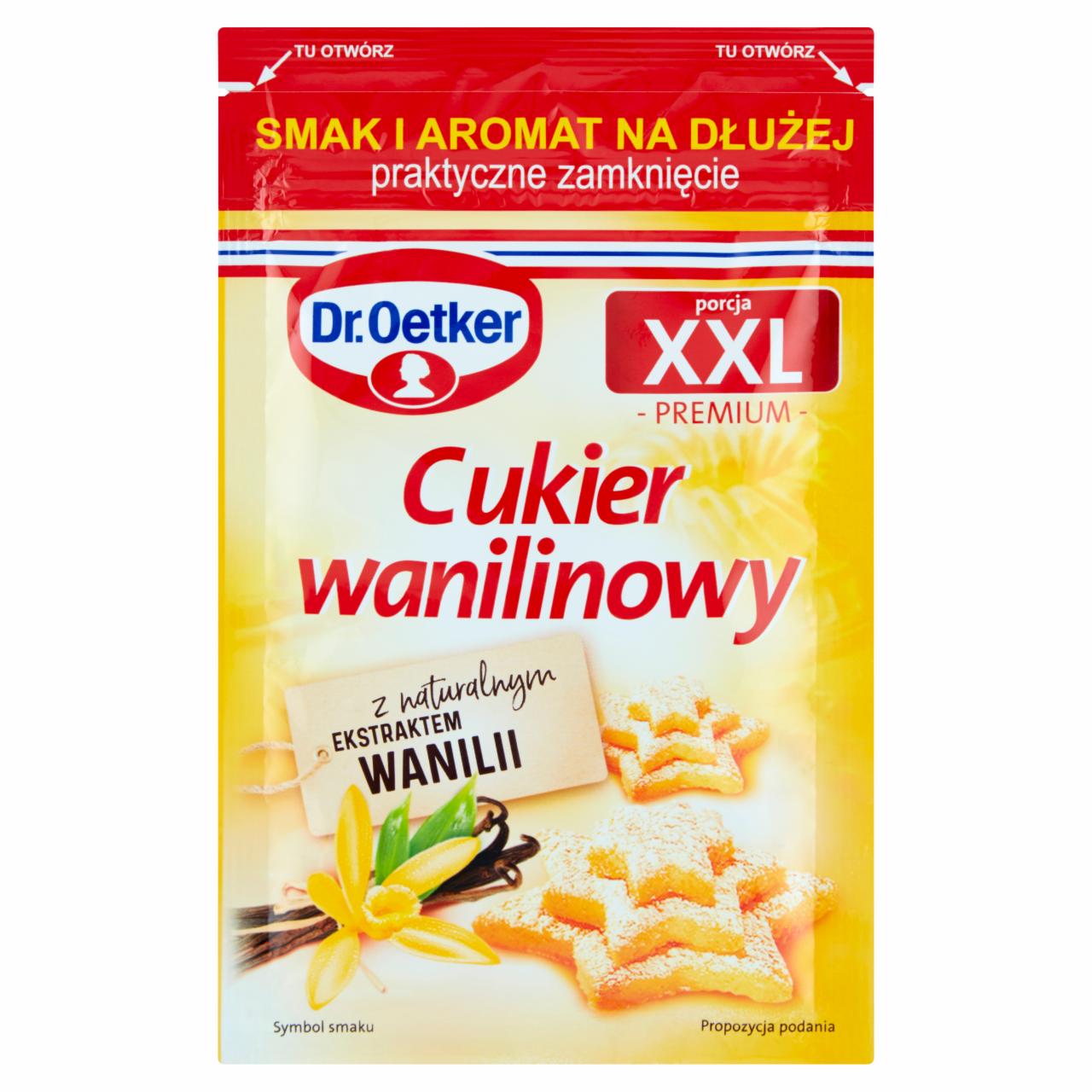 Zdjęcia - Dr. Oetker Cukier wanilinowy porcja XXL premium 43 g