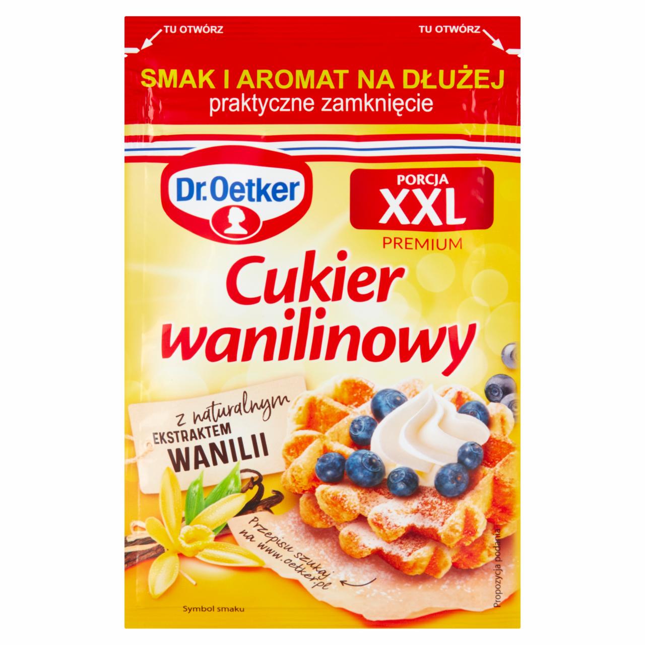 Zdjęcia - Dr. Oetker Cukier wanilinowy porcja XXL premium 43 g