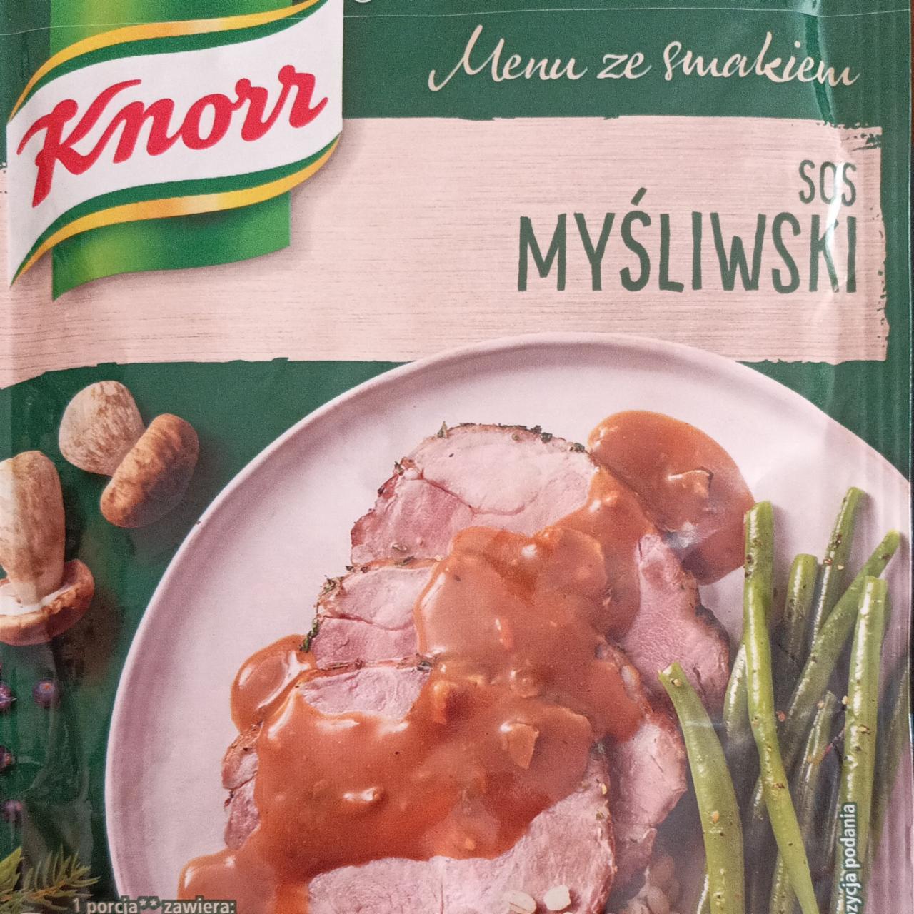 Zdjęcia - Menu ze smakiem Sos myśliwski Knorr