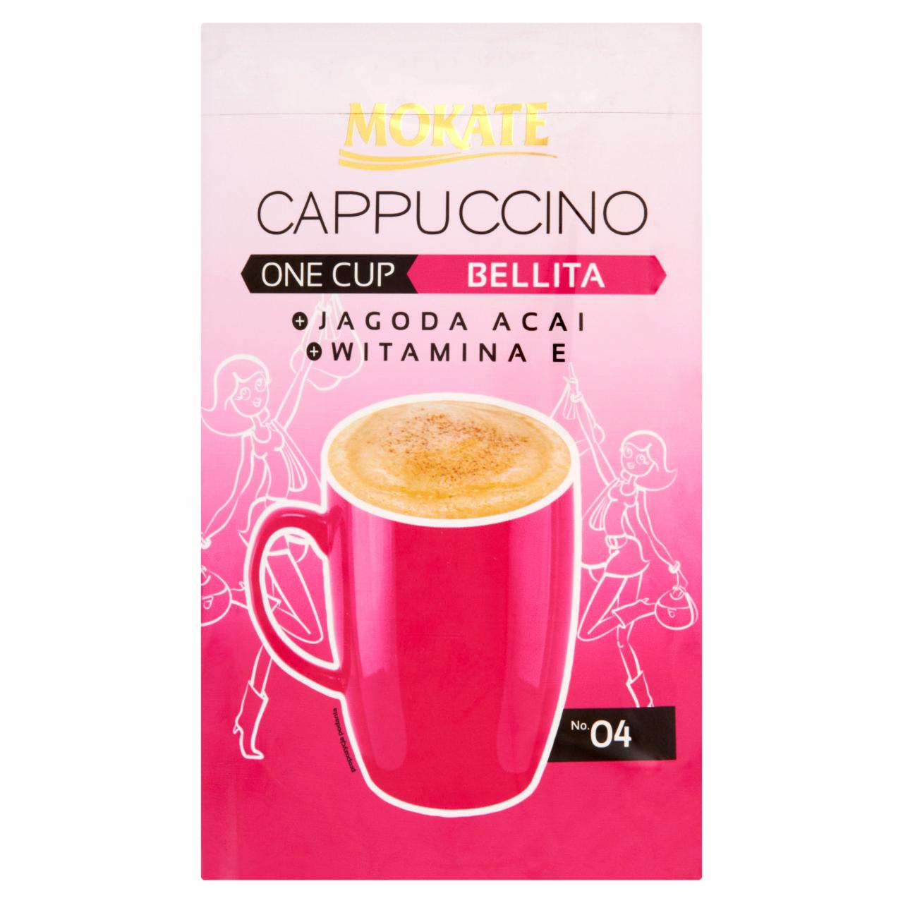 Zdjęcia - Mokate Cappuccino One Cup Bellita 20 g