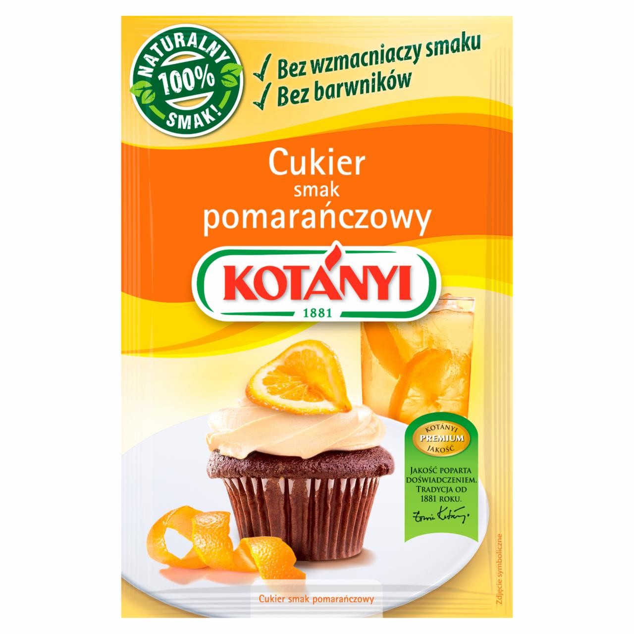 Zdjęcia - Kotányi Cukier smak pomarańczowy 30 g