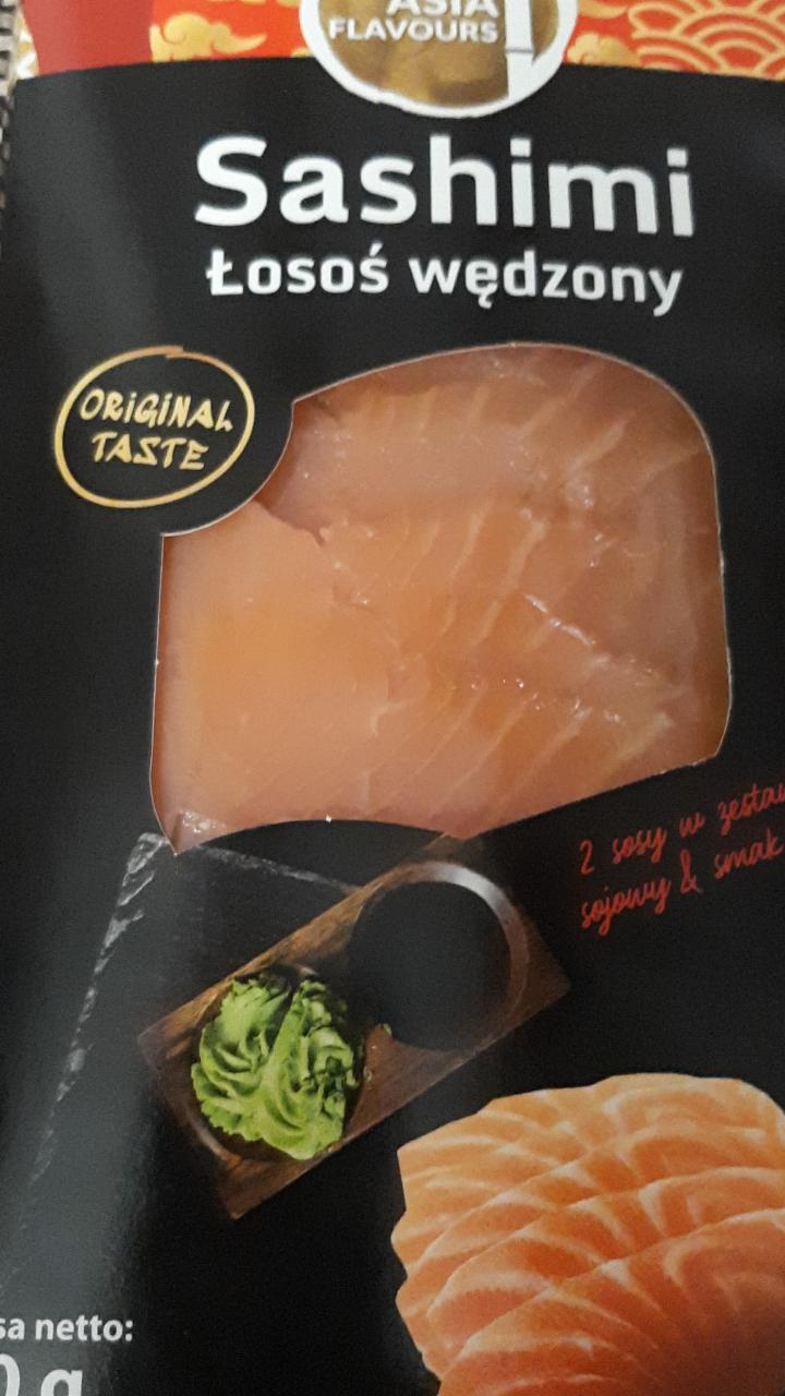 Zdjęcia - Łosoś wędzony sashimi Asia flavours