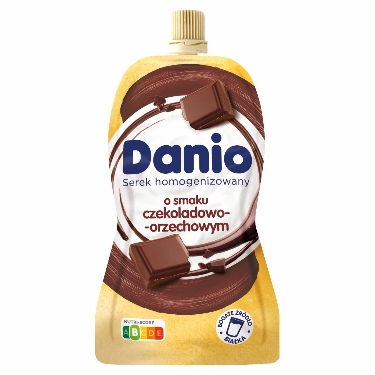 Zdjęcia - Danio Serek homogenizowany o smaku czekoladowo-orzechowym 140 g