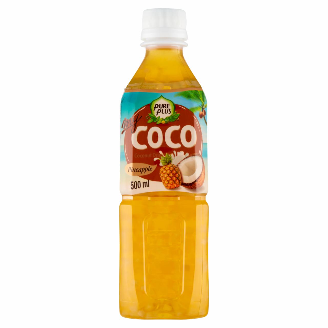 Zdjęcia - Pure Plus My Coco Napój z kokosem o smaku ananasowym 500 ml