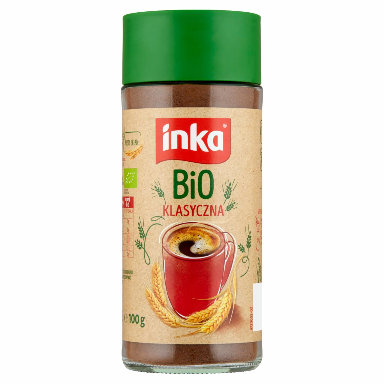 Zdjęcia - Inka Bio Rozpuszczalna kawa zbożowa klasyczna 100 g