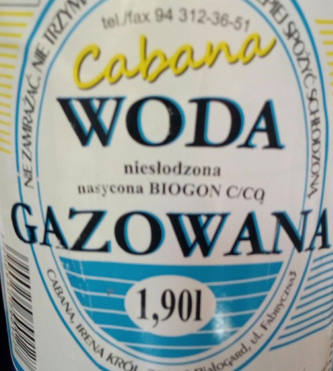 Zdjęcia - Woda gazowana Cabana