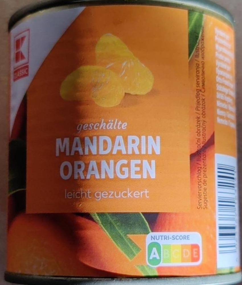 Zdjęcia - Mandarin Orangen K-Classic
