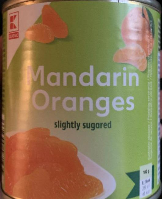 Zdjęcia - Mandarin Orangen K-Classic