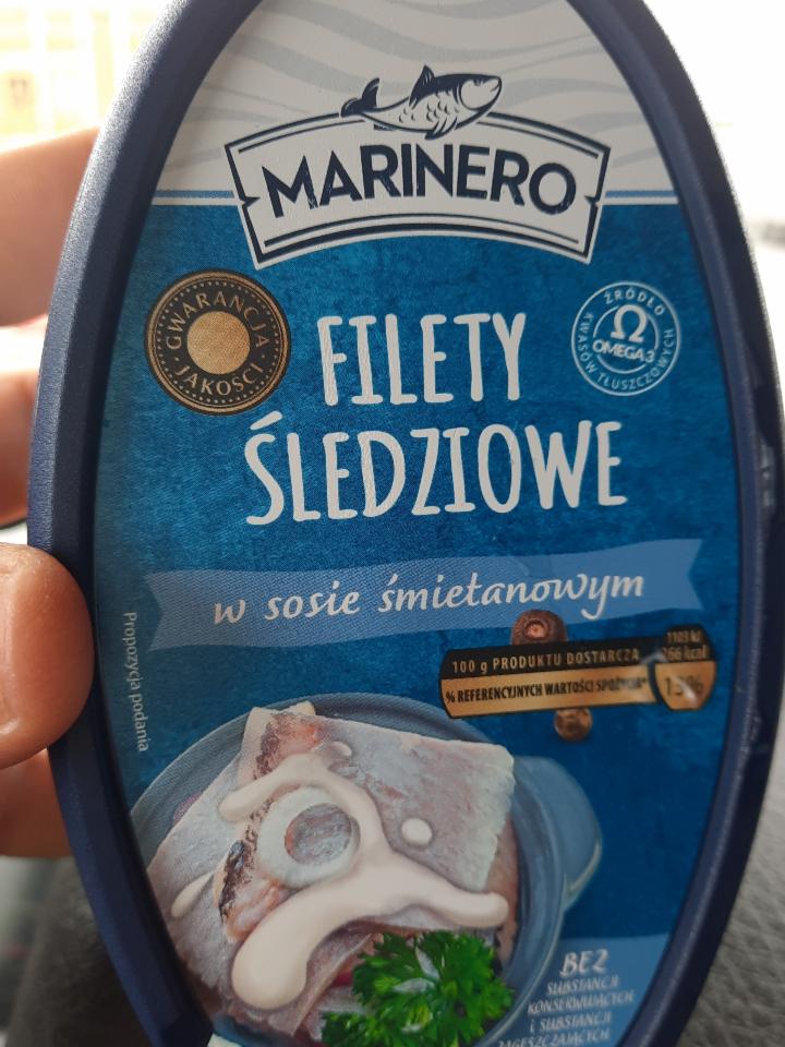 Zdjęcia - Filety śledziowe w sosie śmietanowym Marinero