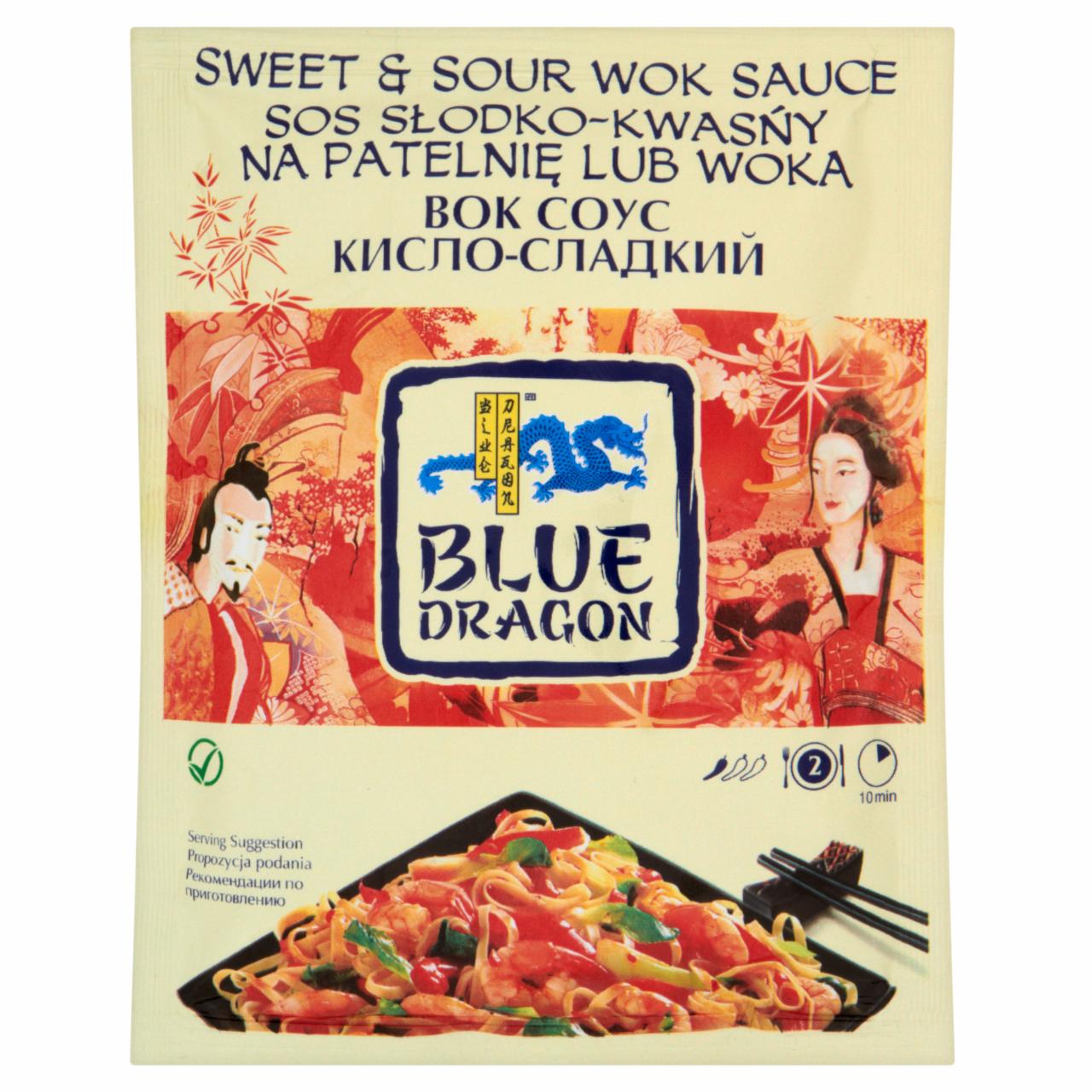 Zdjęcia - Blue Dragon Sos słodko-kwaśny na patelnię lub woka 120 g