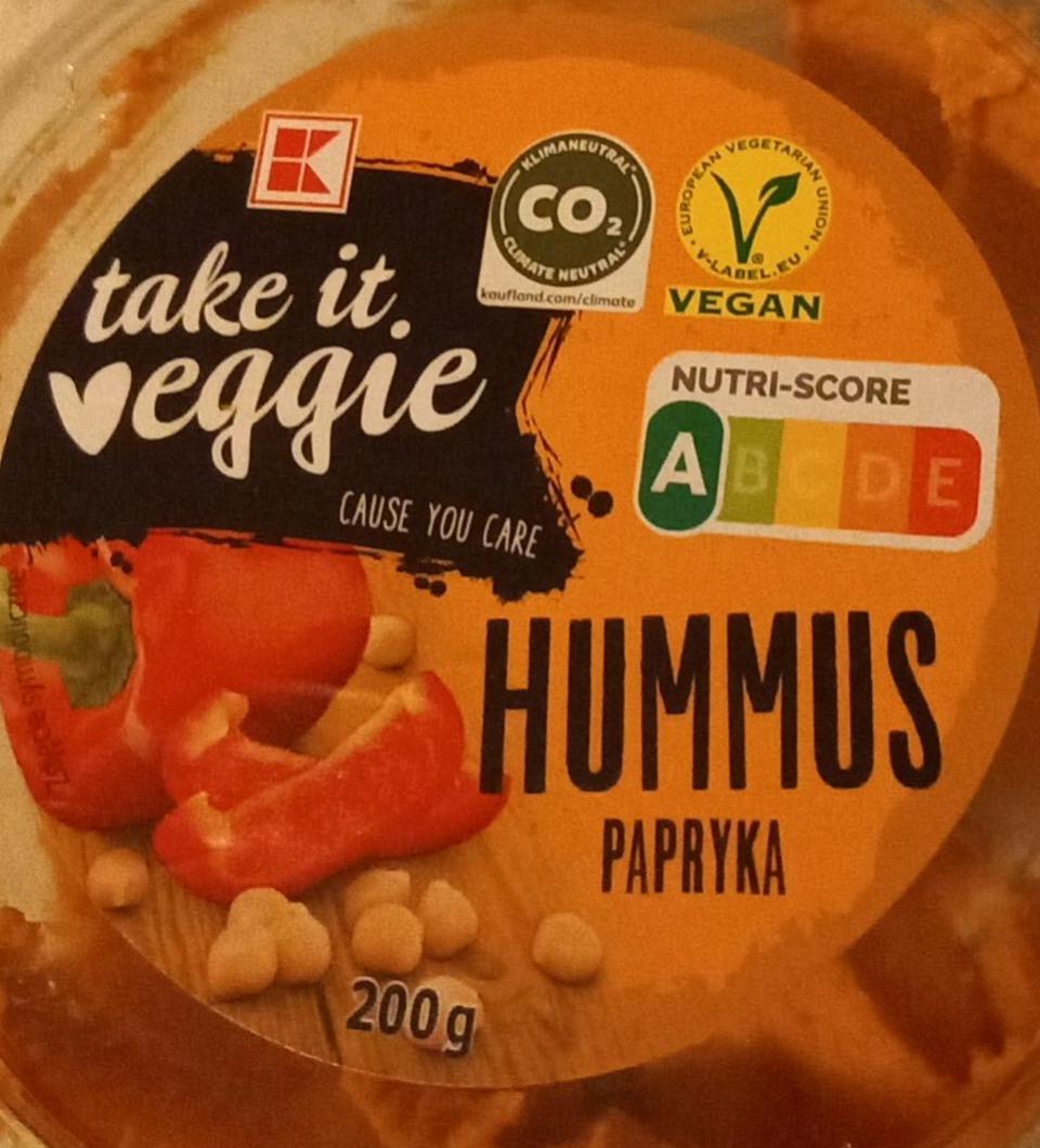Zdjęcia - Take it veggie hummus papryka Kaufland