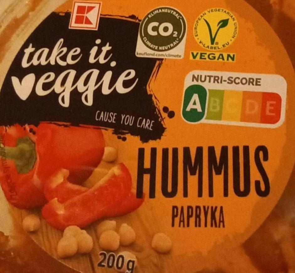 Zdjęcia - Take it veggie hummus papryka Kaufland