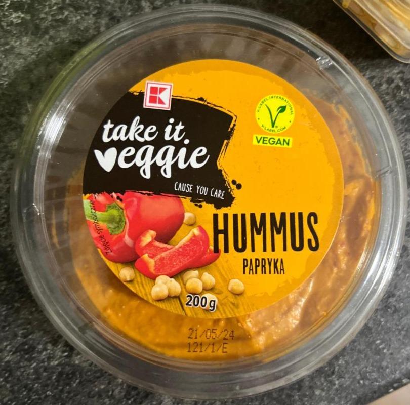 Zdjęcia - Take it veggie hummus papryka Kaufland