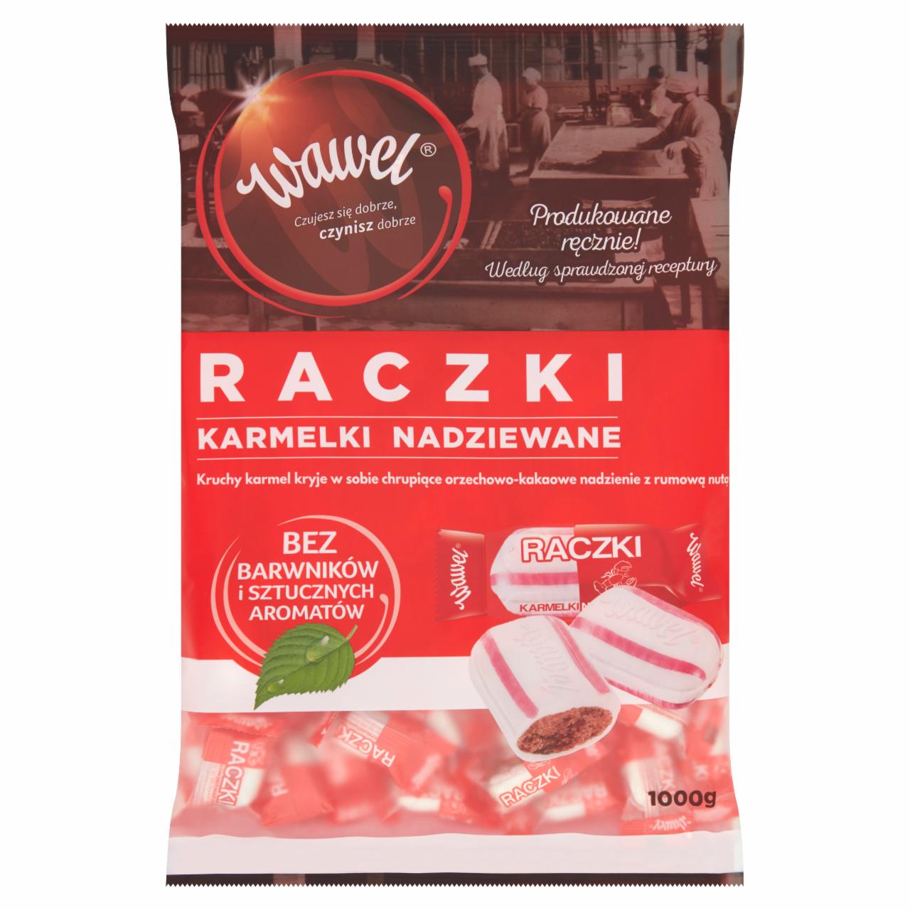 Zdjęcia - Wawel Raczki Karmelki nadziewane 1000 g