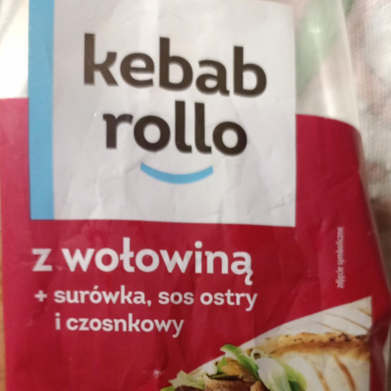 Zdjęcia - Kebab rollo z wołowiną Żabka