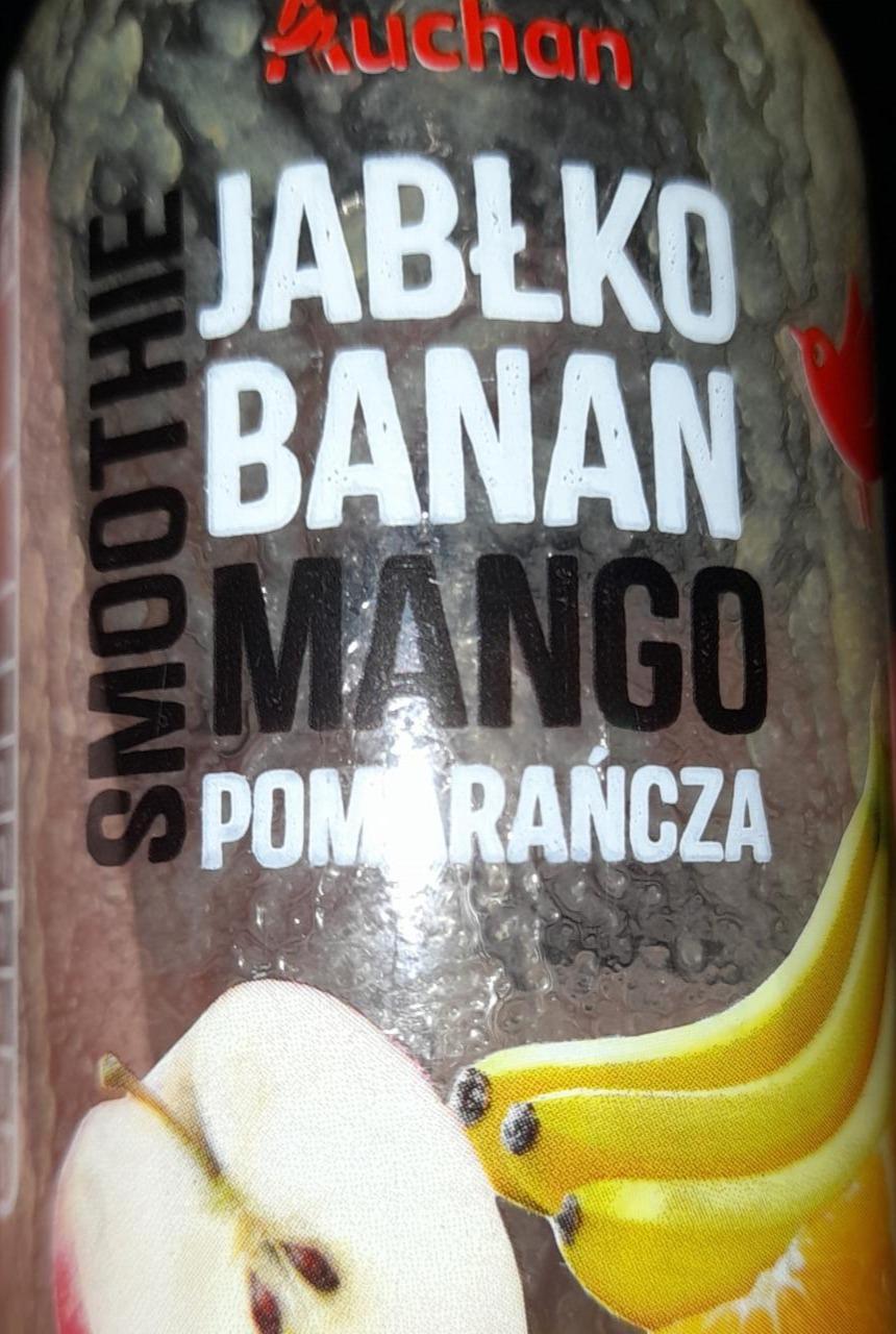 Zdjęcia - Smoothie jabłko banan mango pomarańcza Auchan