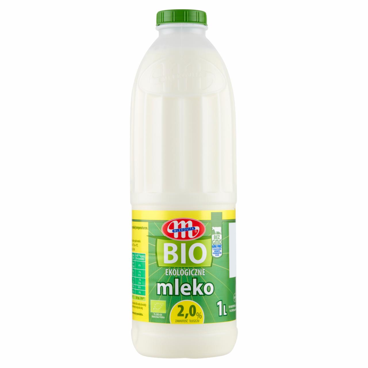 Zdjęcia - Mlekovita BIO Ekologiczne mleko 2,0% 1 l