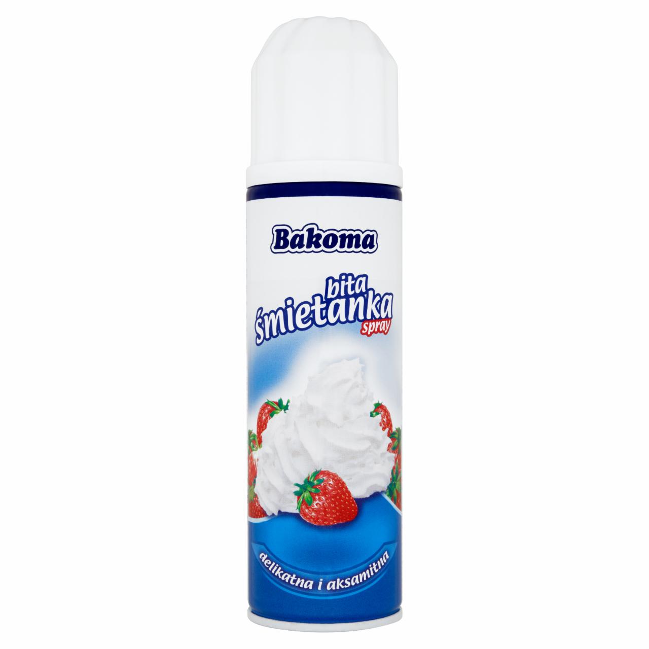 Zdjęcia - Bakoma Bita śmietanka spray 250 g